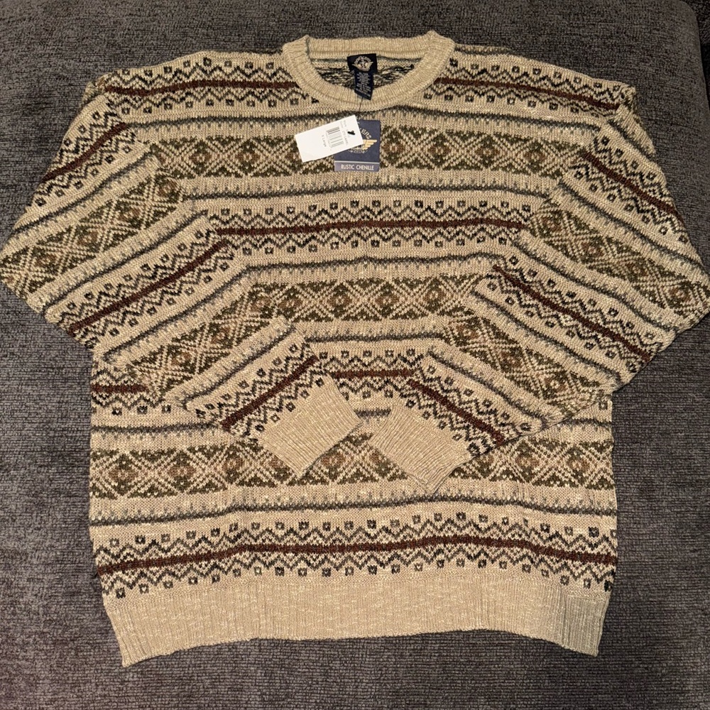 NWT-Dockers Mens Crewneck Sweater Sz XL